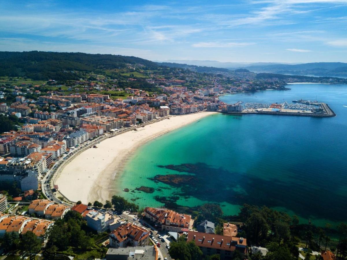 Apartamento Vicano - Playa Silgar Sanxenxo Exteriör bild